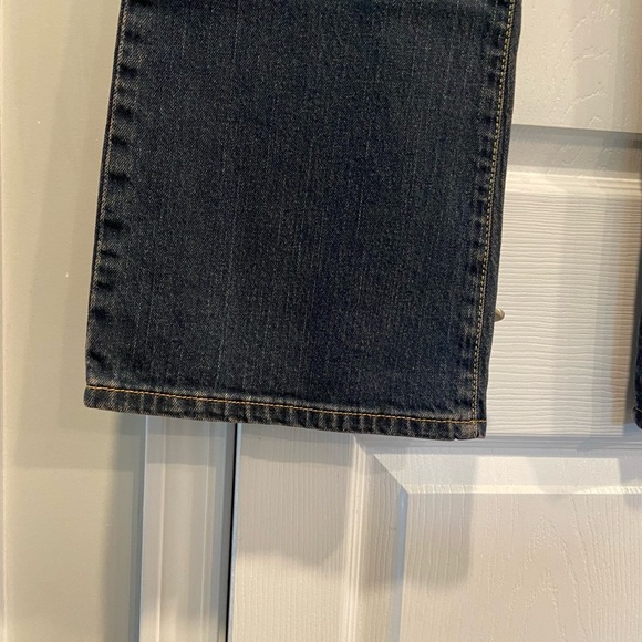 Levi’s 515 Size 16L Dark Wash Boot Cut Cotton Stretch Denim Jeans - Picture 3 of 11